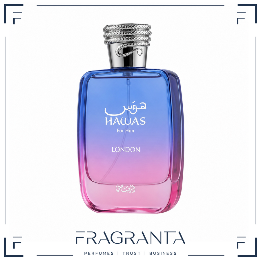 Rasasi Hawas London Eau De Parfum 100ml – Produktbild