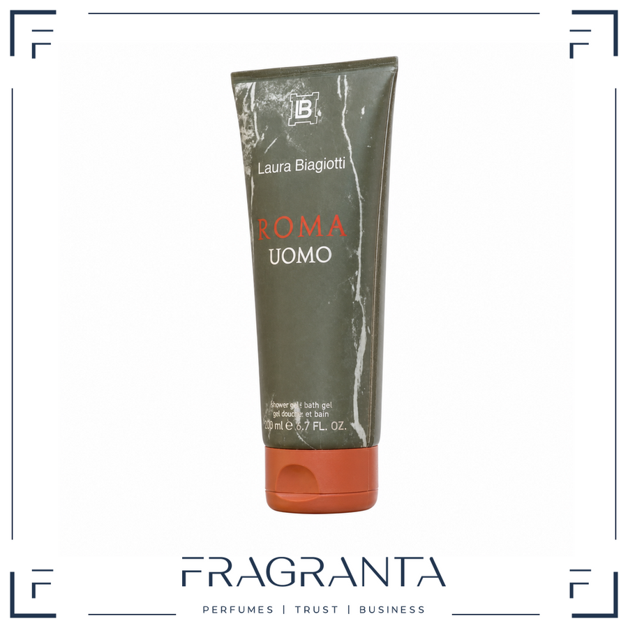 Laura Biagiotti Roma Uomo Duschgel 200ml – Produktbild