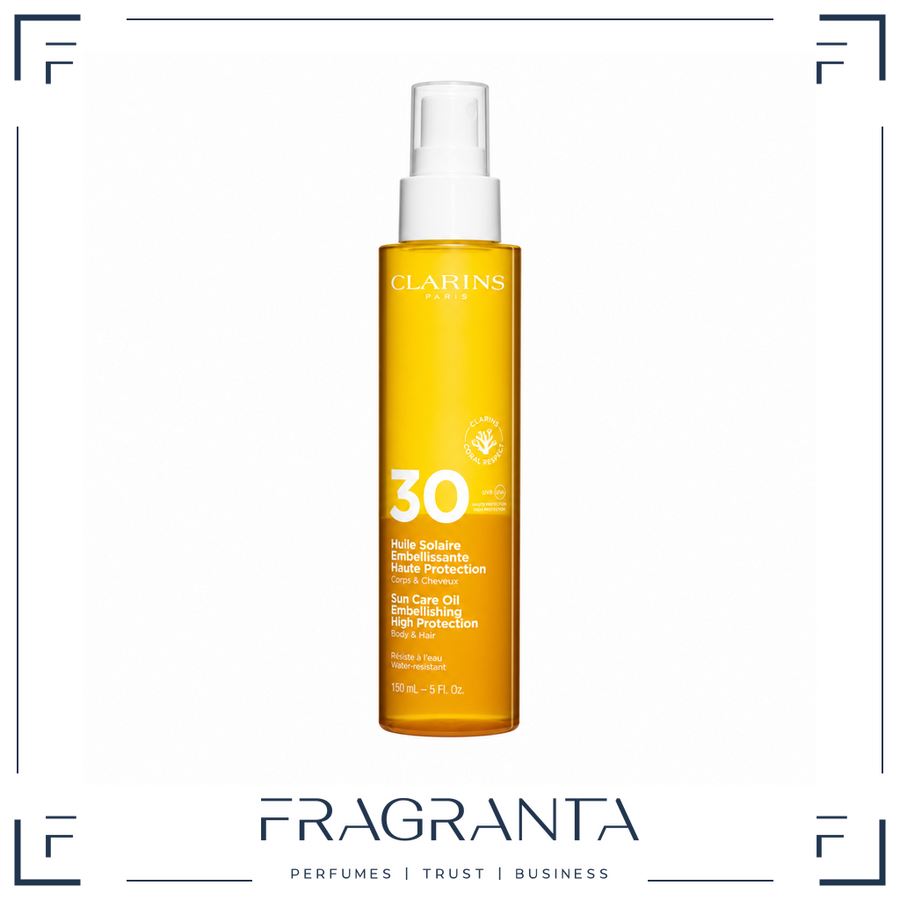 Clarins Sonnenöl verschönernd Hoher Schutz LSF 30 150ml – Produktbild