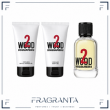 Dsquared² 2 Wood Set Eau de Toilette 50ml + Shower Gel 50ml + Body Gel 50ml – product image