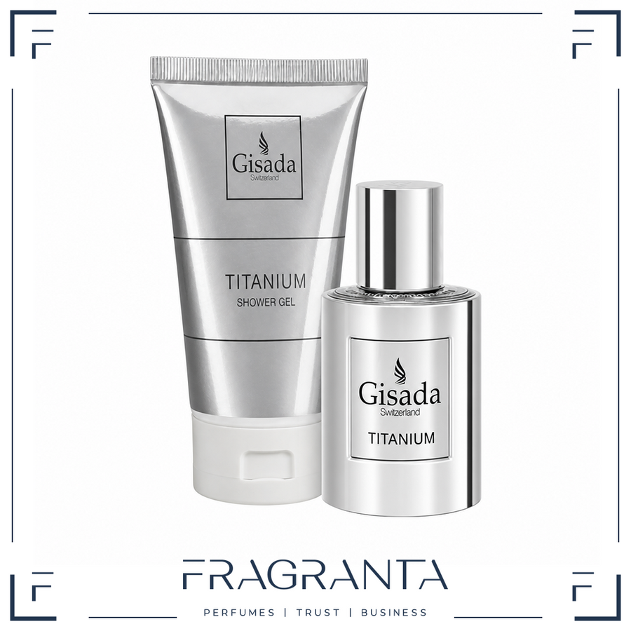 Gisada Titanium Set EdP 50ml + Shower Gel 100ml – product image