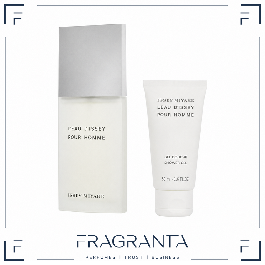 Issey Miyake L'Eau D'Issey pour Homme Eau de Toilette 75ml + Duschgel 50ml – Produktbild