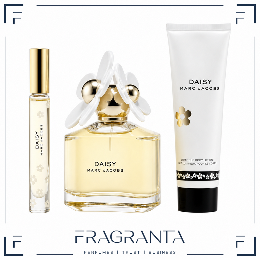 Marc Jacobs Daisy Set  EdT 100ml  + Body Lotion 75ml + Mini EdT 10ml – product image
