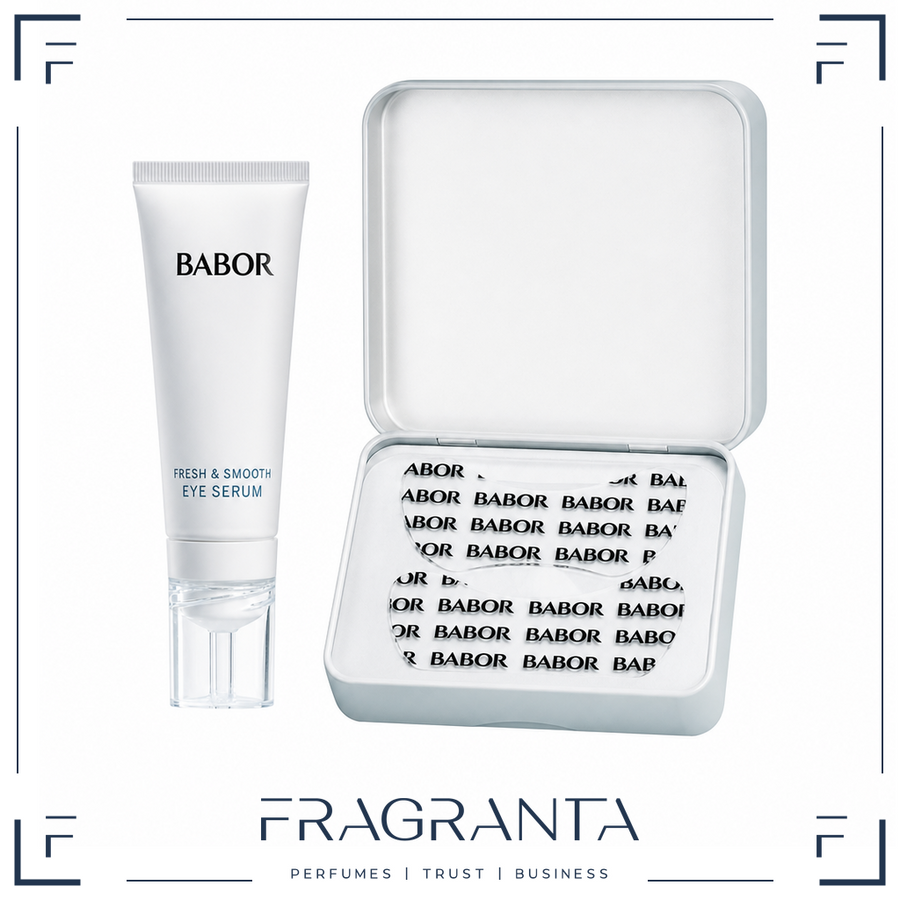 Babor Skinovage Instant Fresh & Smooth Eye Serum + Patches 30ml – product image