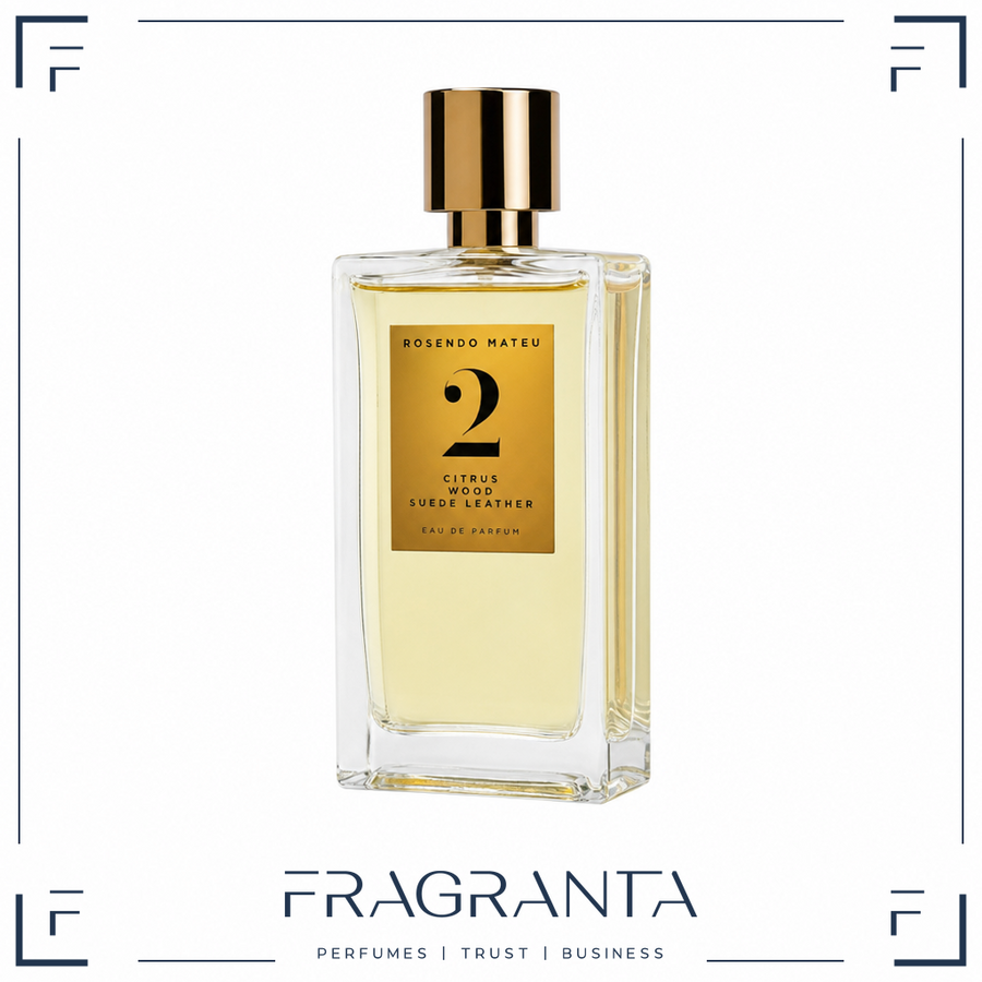 Rosendo Mateu Nº 2 Citrus, Wood, Suede Leather Eau de Parfum 100ml – Produktbild