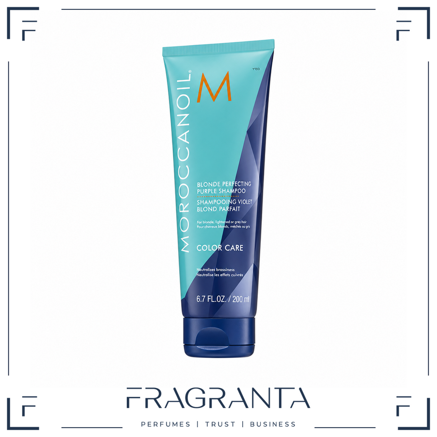 Moroccanoil Blonde Perfecting Purple Shampoo 200ml – product image