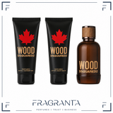Dsquared² Wood Pour Homme EdT 100ml + SG 100ml + AS 100ml – product image
