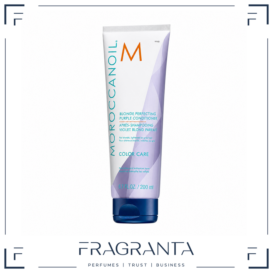 Moroccanoil Blonde Perfecting Purple Conditioner 200 ml – Produktbild